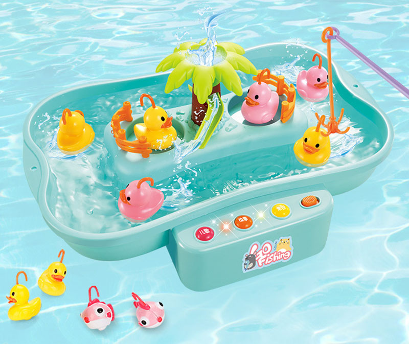 Electric Rotating Fishing Game